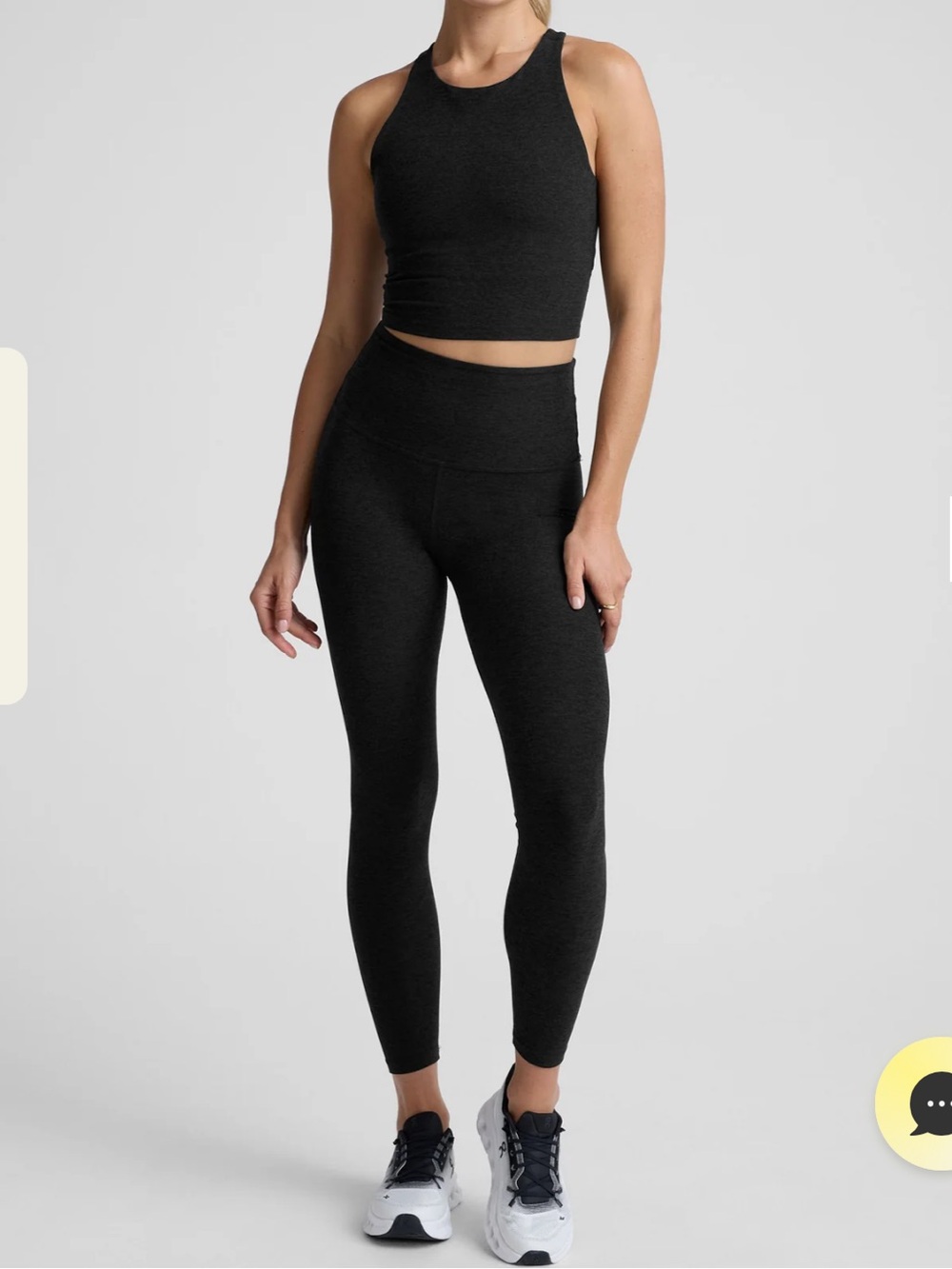 Beyond Yoga Indigo Heather Set